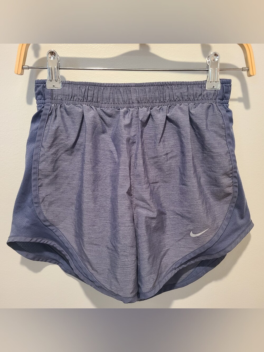 Nike Dri-Fit Running Shorts XS Blue Grey